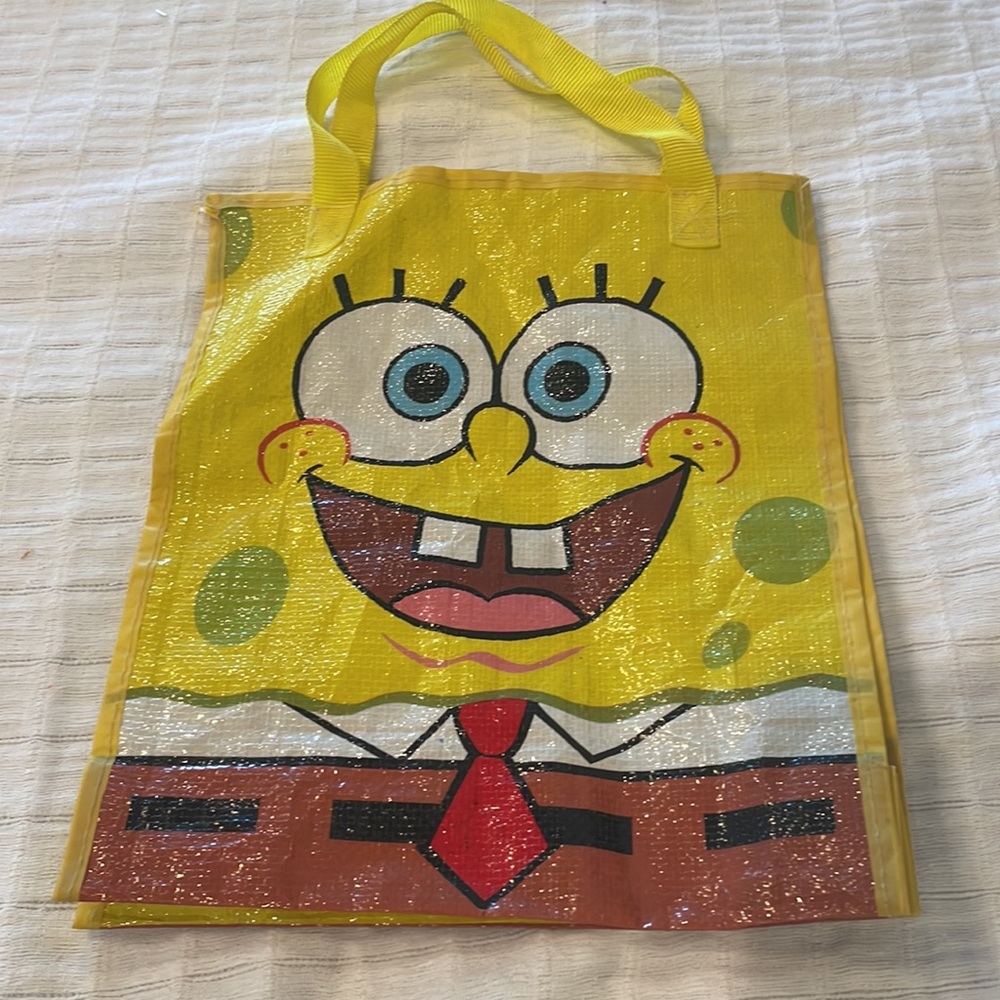 Vintage Y2K SpongeBob SquarePants tote bag